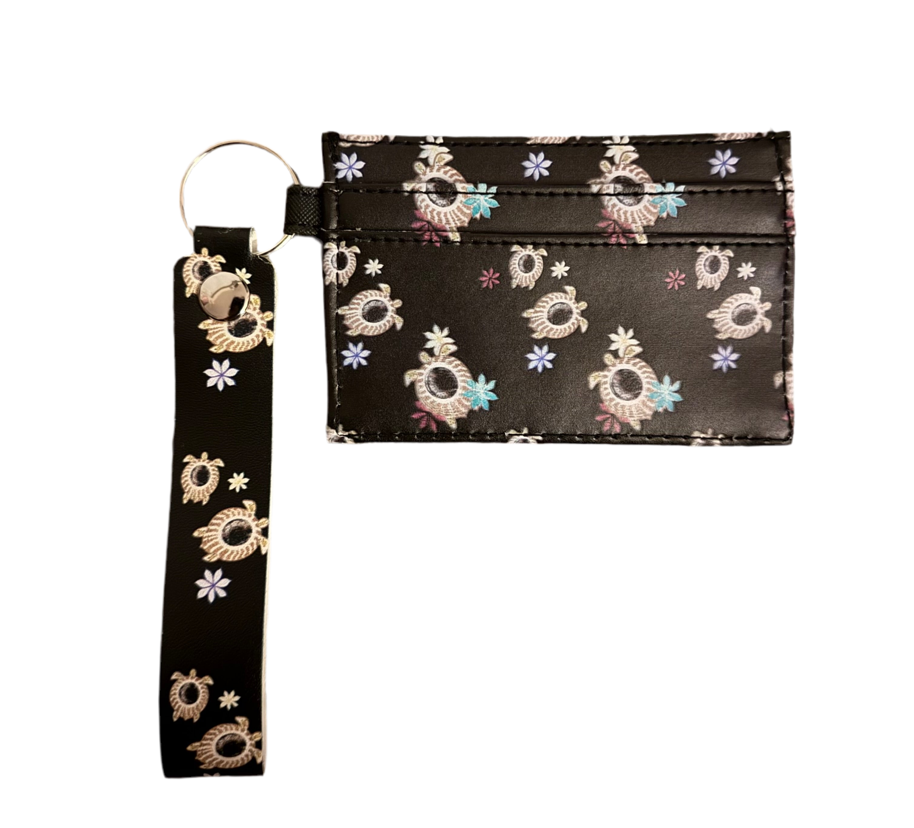 Iakwe Card Holder Keychain