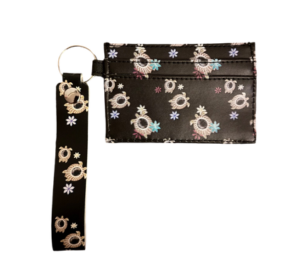 Iakwe Card Holder Keychain